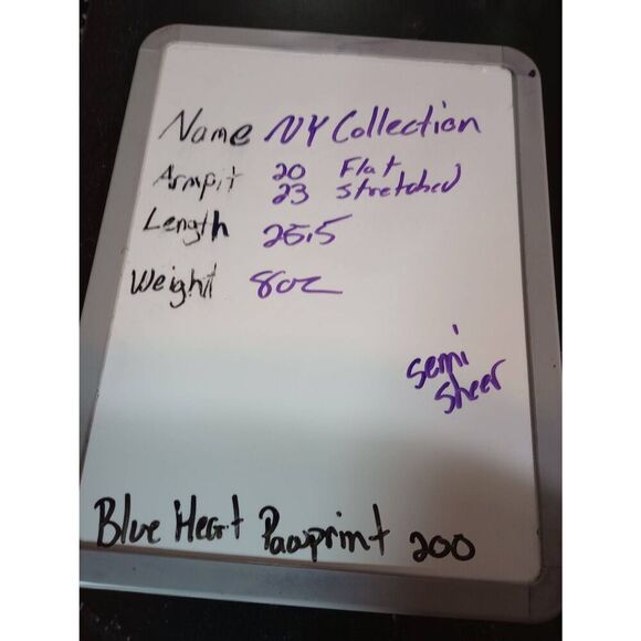 NY Collection Shirt Ladies Extra Large Pink Blue Black Lace Semi Sheer Short Sle - Picture 9 of 9